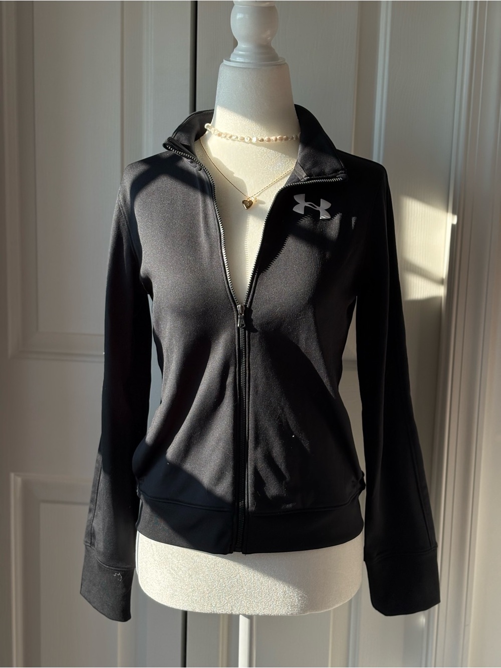 Under Armour Black Women's Full-Zip Bomber Jacket